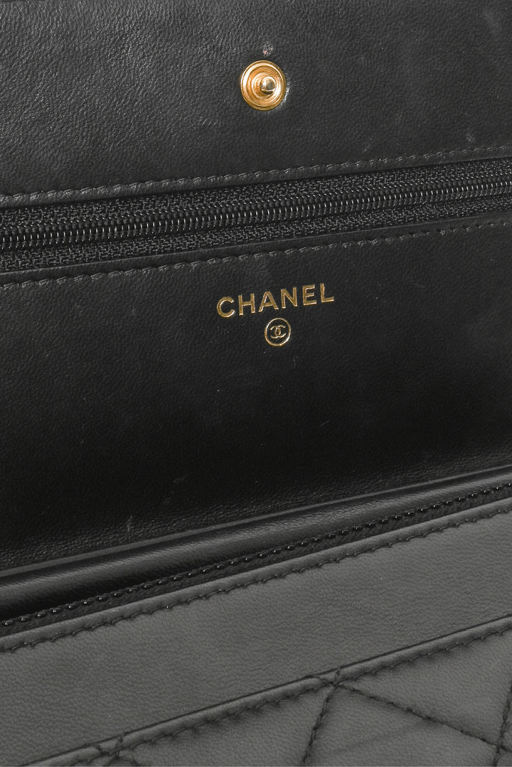Chanel 2018-2019 Quilted Lambskin Wallet on Chain
