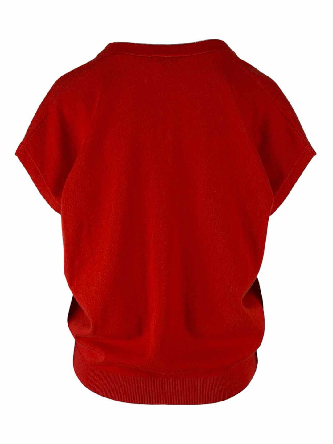 Brunello Cucinelli Size S Monili Trim Cashmere Top