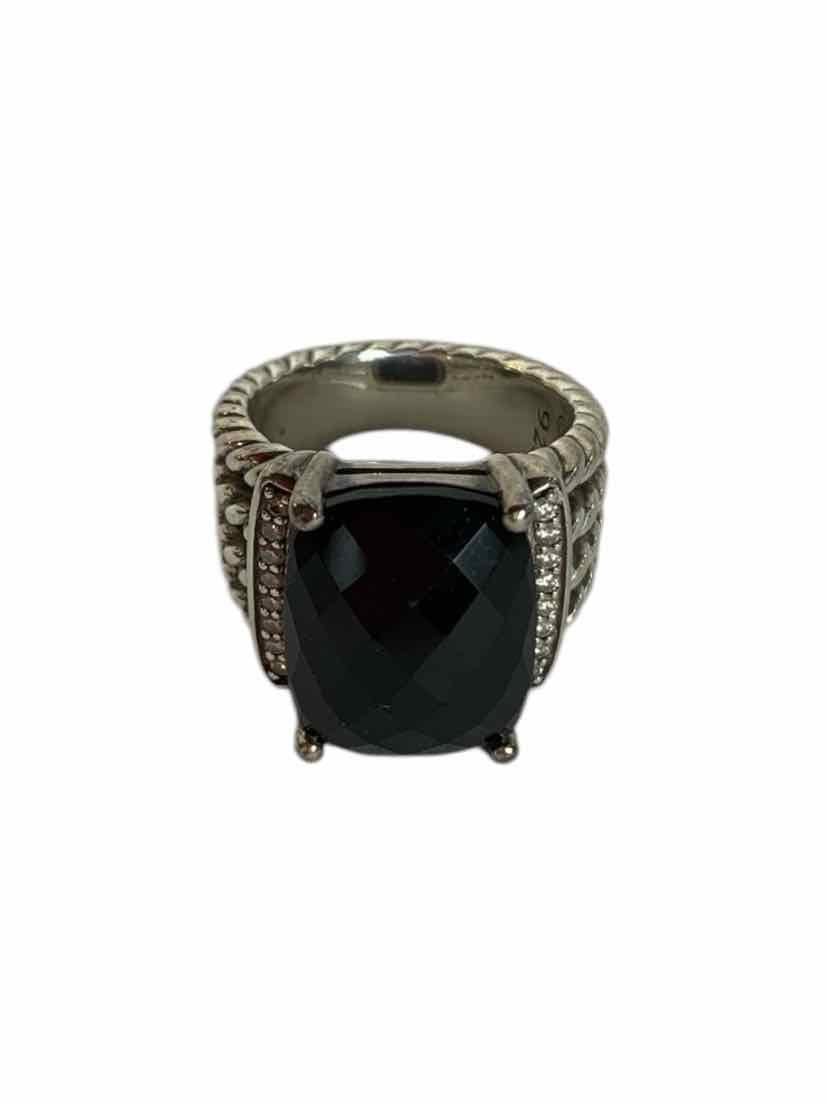 David Yurman Black Onyx Wheaton Ring Size 6 Ring
