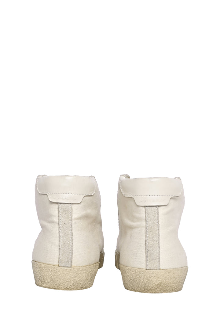 Saint Laurent Size 39.5 Court Classic SL/06 High Top Sneakers