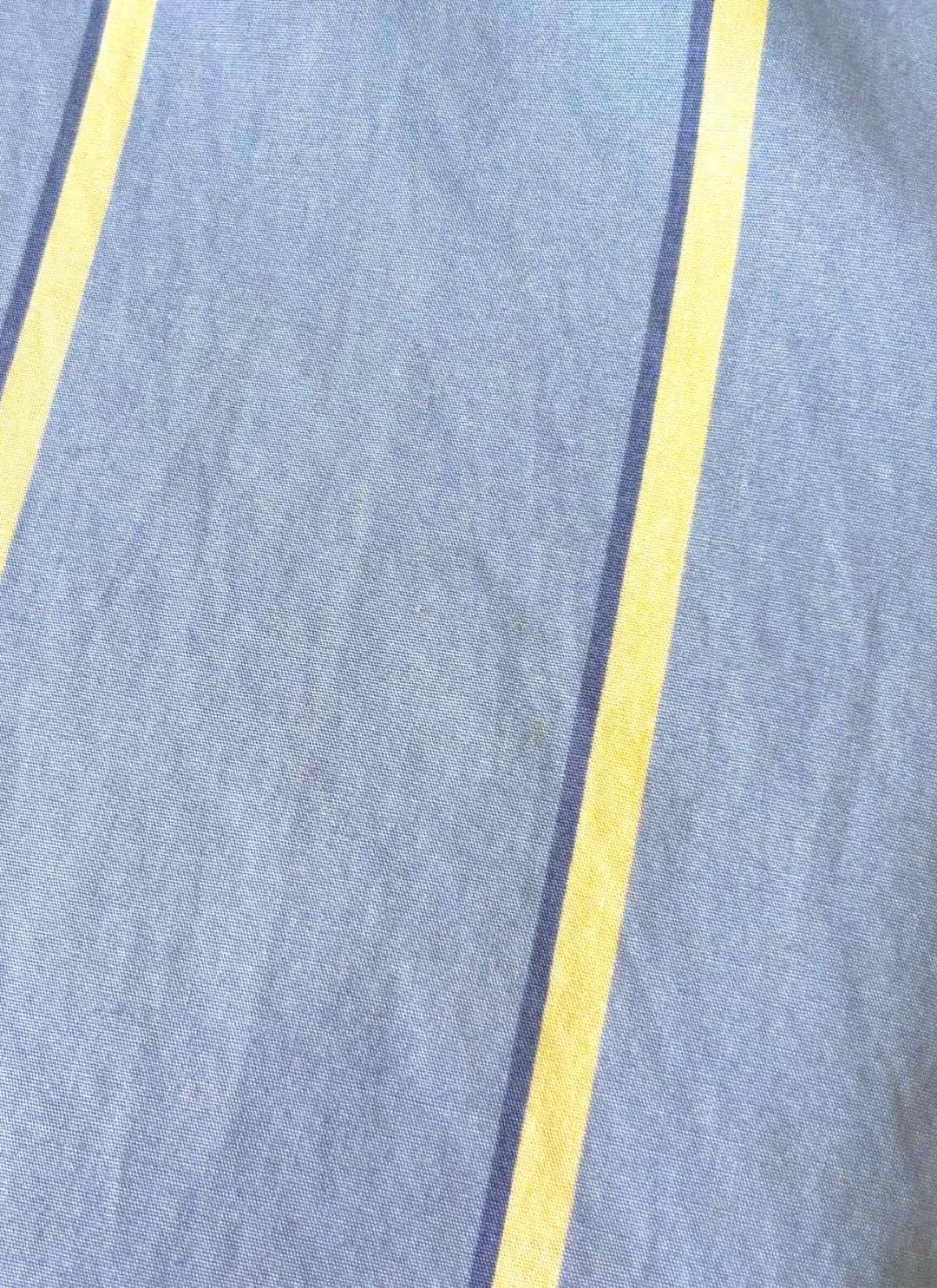 Balenciaga Size 38 Striped Cotton Short SleeveTops
