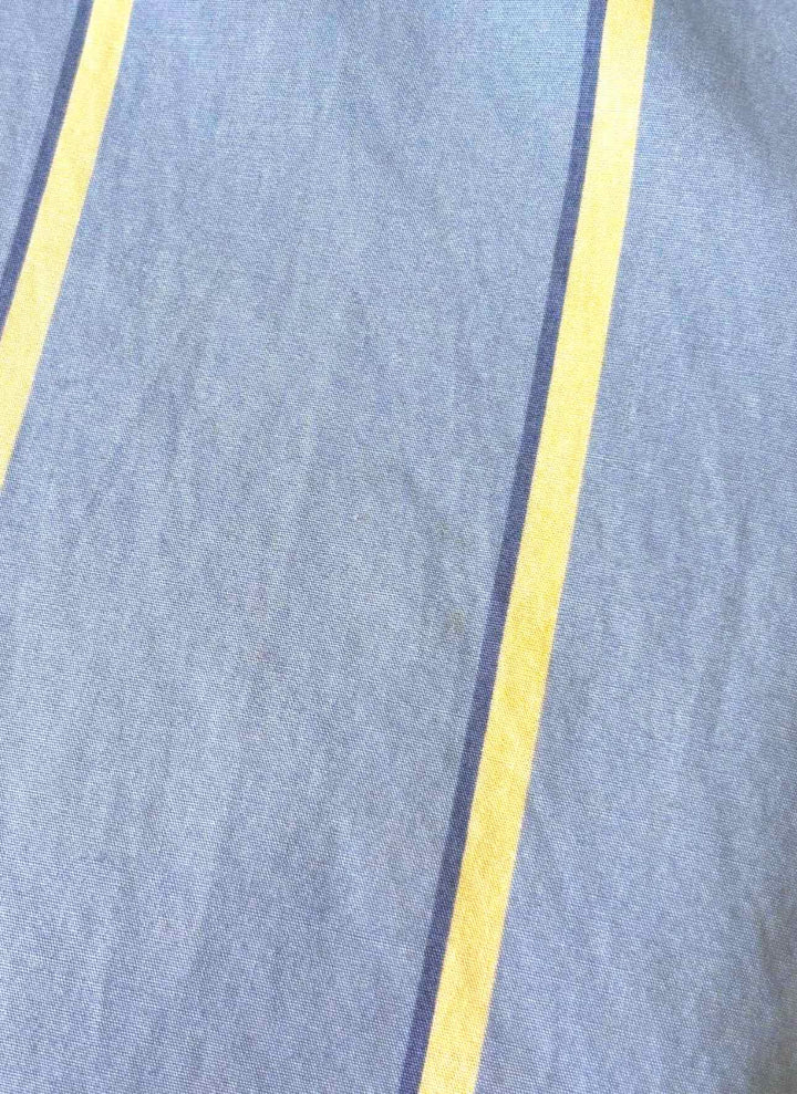 Balenciaga Size 38 Striped Cotton Short SleeveTops