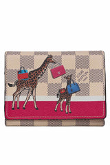 Louis Vuitton Damier Azur Victorine Giraffe Wallet