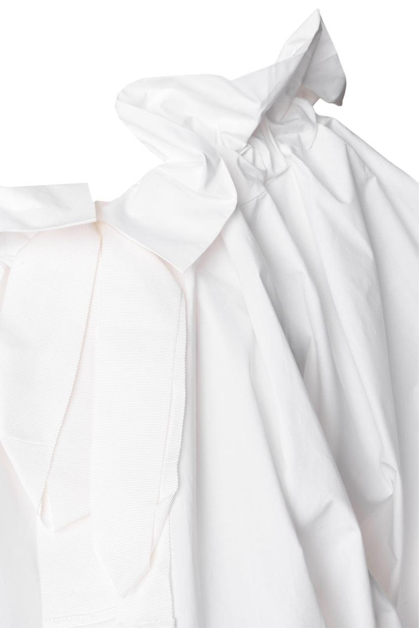 Patou Size 36 Grosgrain Puff Sleeve Tops