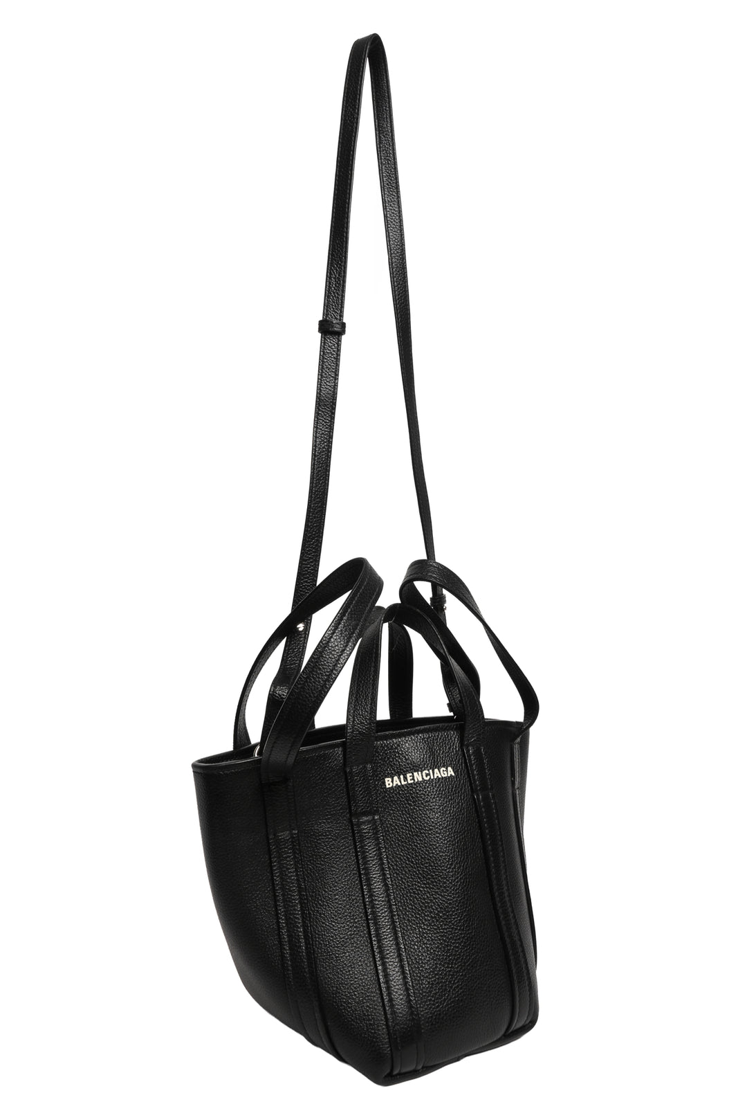 Balenciaga Grained Leather Everyday XS North-South Shoulder Tote Bag
