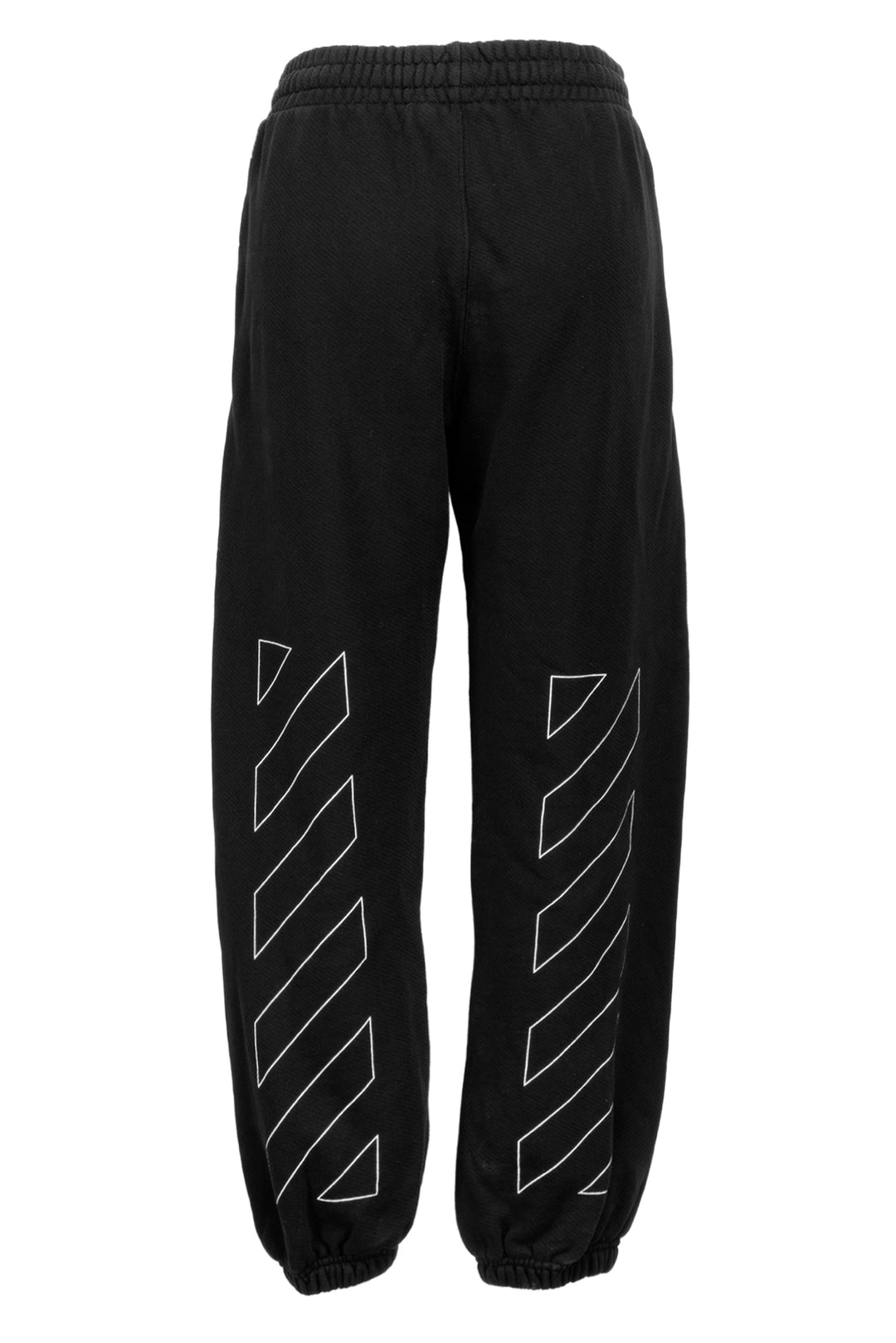 Off White Size M Diag Logo Shorten Sweatpants