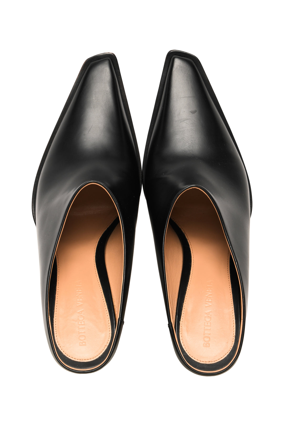 Bottega Veneta Size 39 Tex Leather Mules