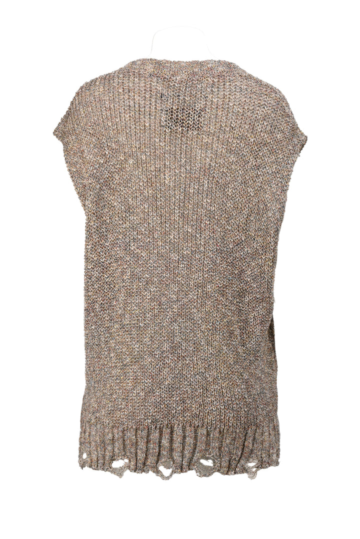 Song For The Mute Size 2 Distressed Sweater Vest