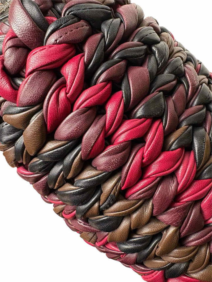 Prada Woven Leather Purse