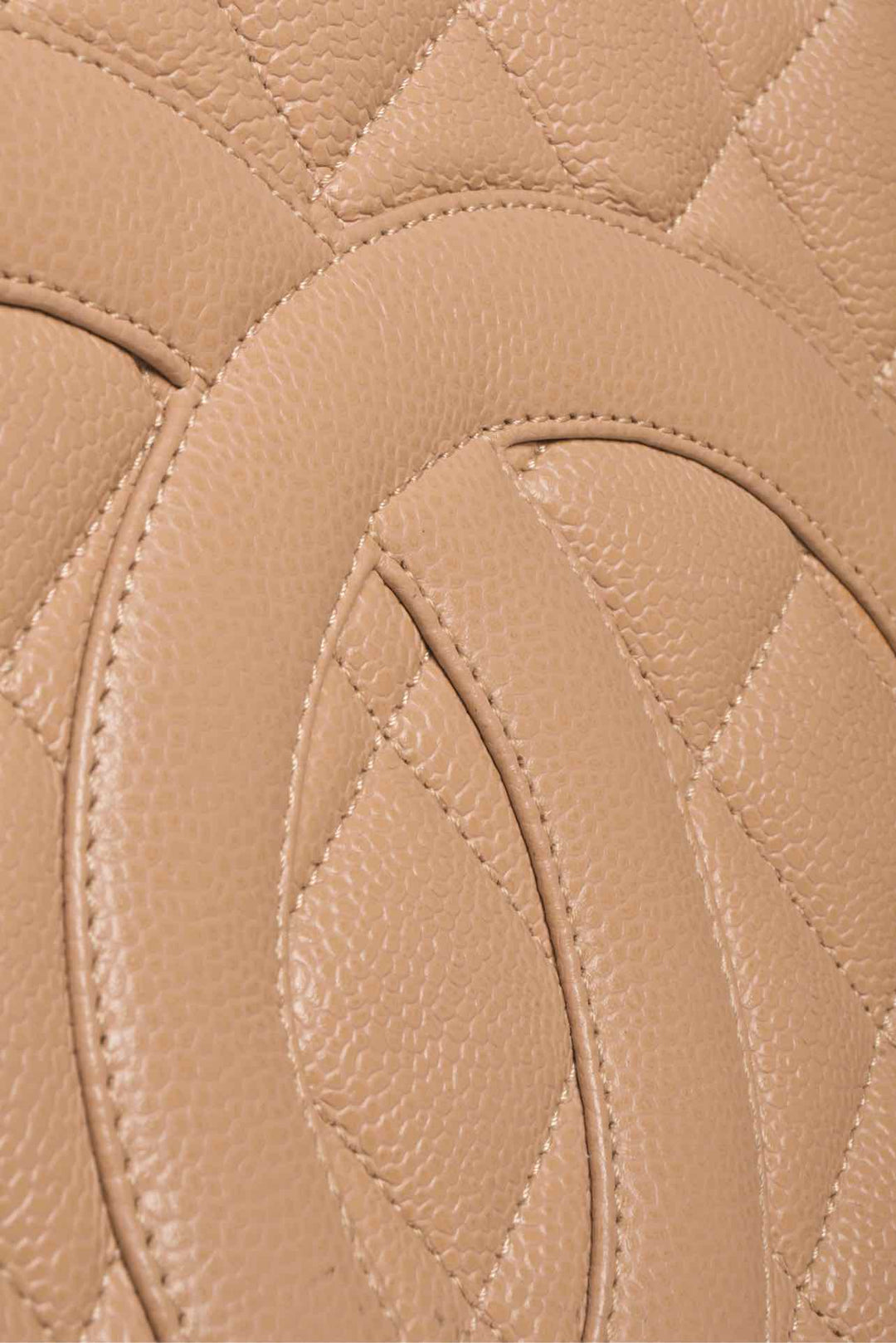 Chanel 2002-2003 Caviar Medallion Tote