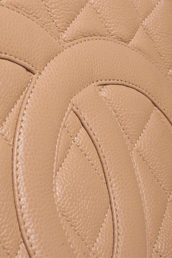 Chanel 2002-2003 Caviar Medallion Tote