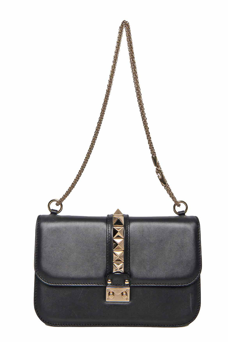 Valentino Glam Lock Flap Shoulder Bag