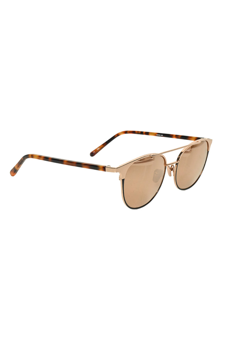 Linda Farrow Cat3 Browline Sunglasses