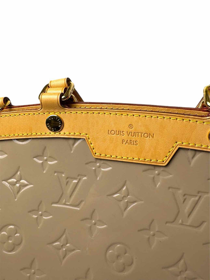 Louis Vuitton  Brea MM Galet Patent Monogram Purse