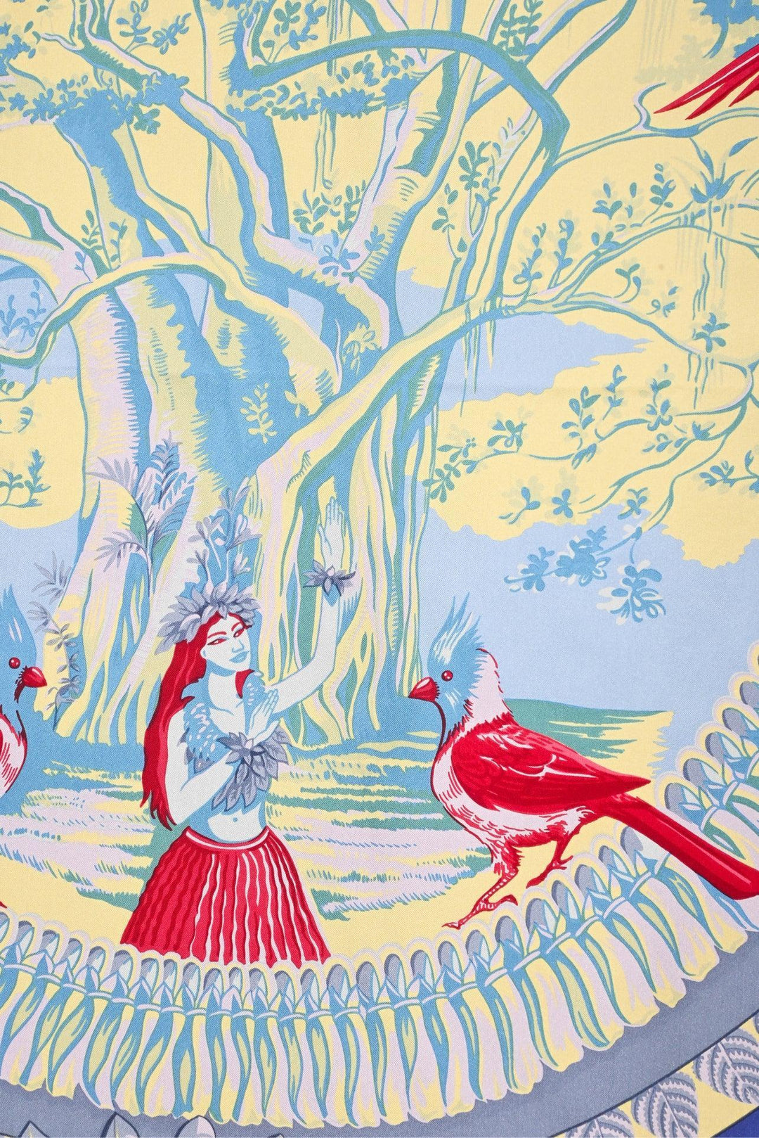 Hermes Aloha Silk Shawl