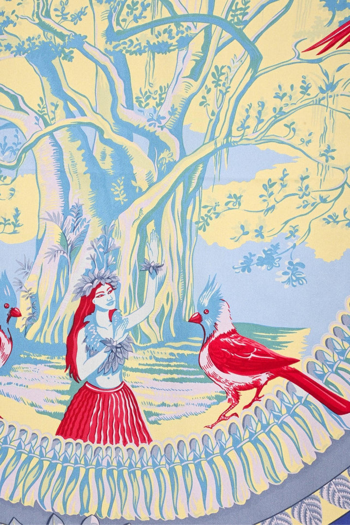 Hermes Aloha Silk Shawl