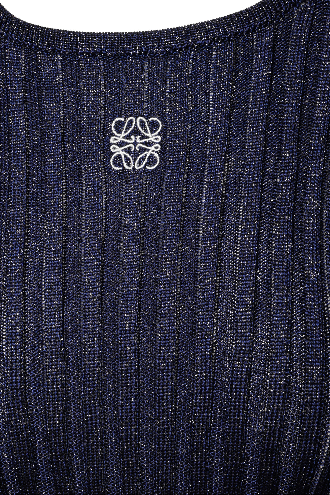 Loewe Size S Lurex Anagram Sweater