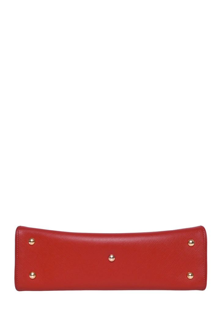 Salvatore Ferragamo Saffiano Leather Briana Small Tote