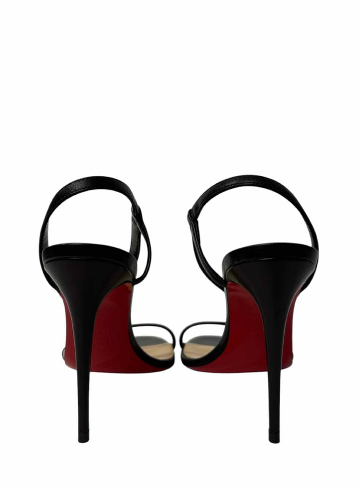 Christian Louboutin Size 35 Rosalie Leather Slingback Sandals