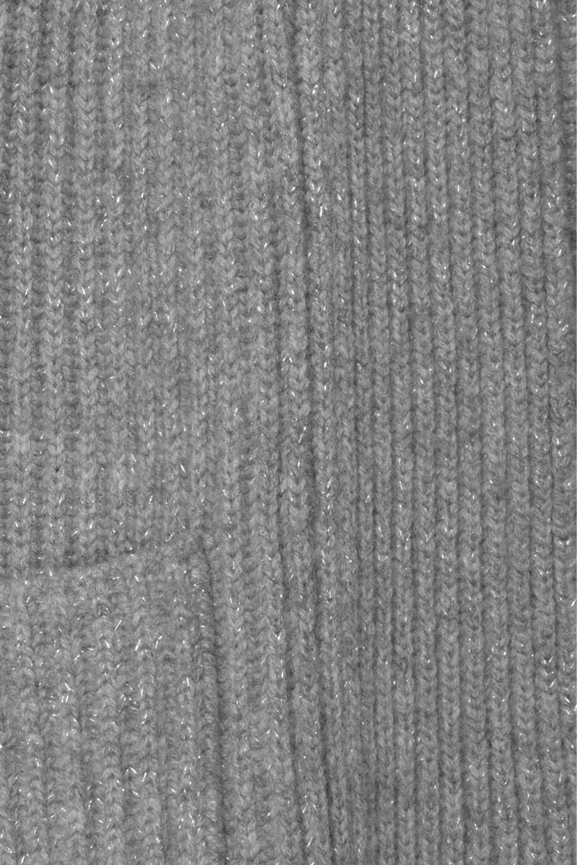 Black Goat Size M Sparkle Cashmere Knit Cardigan