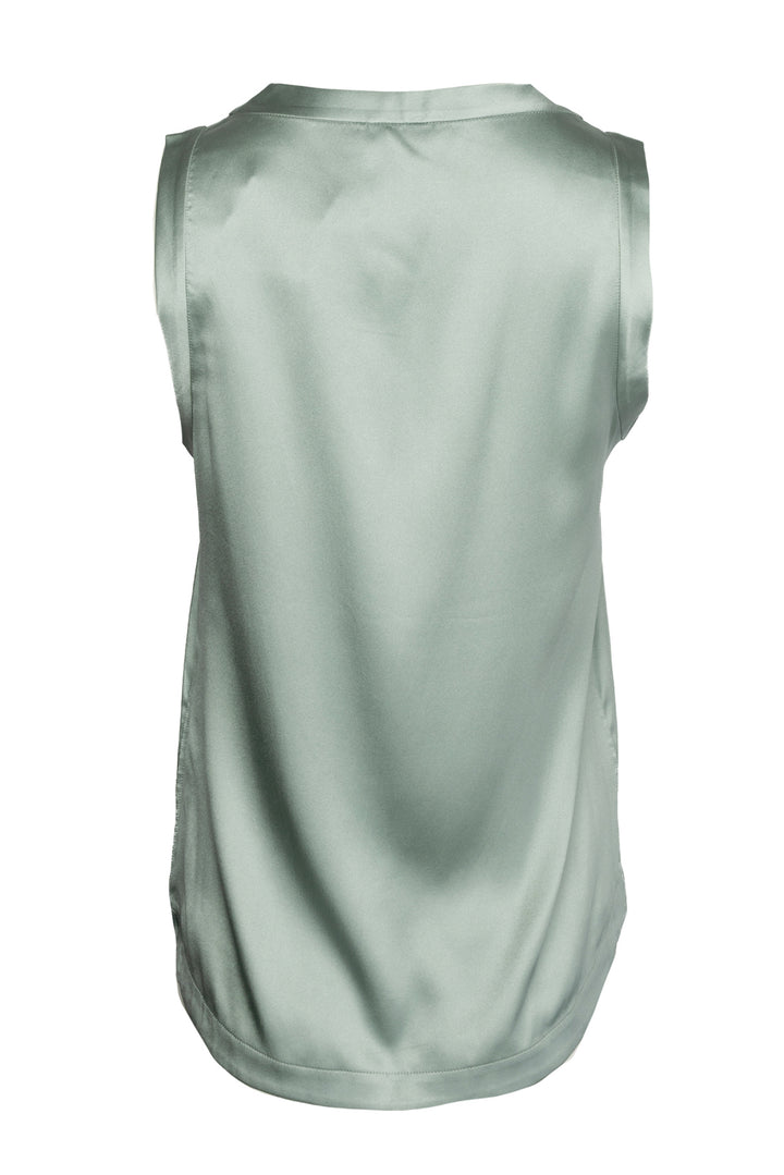 Brunello Cucinelli Size L Silk Tank Top