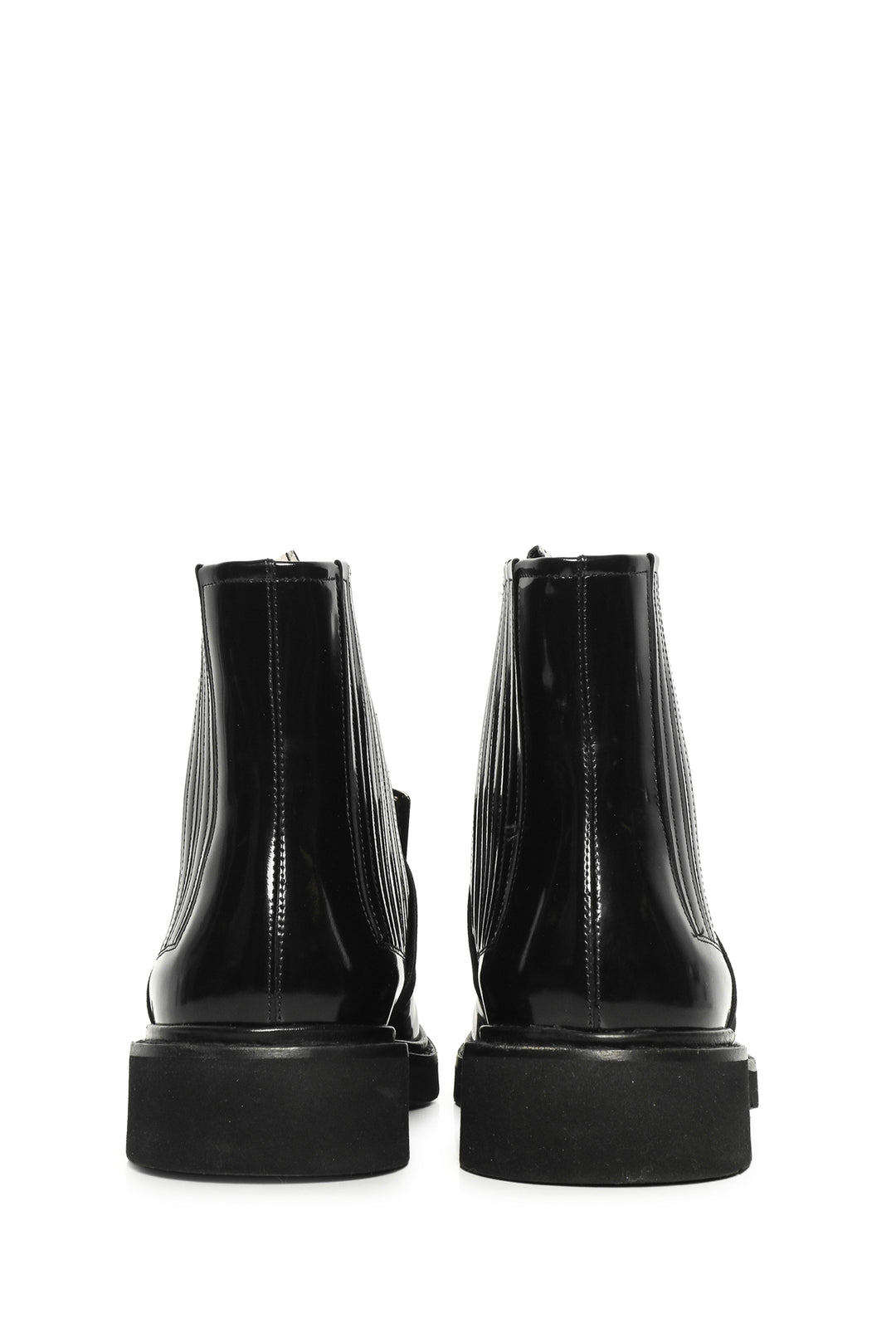 Roger Vivier Size 35.5 Chelsea Viv' Leather Ankle Boots