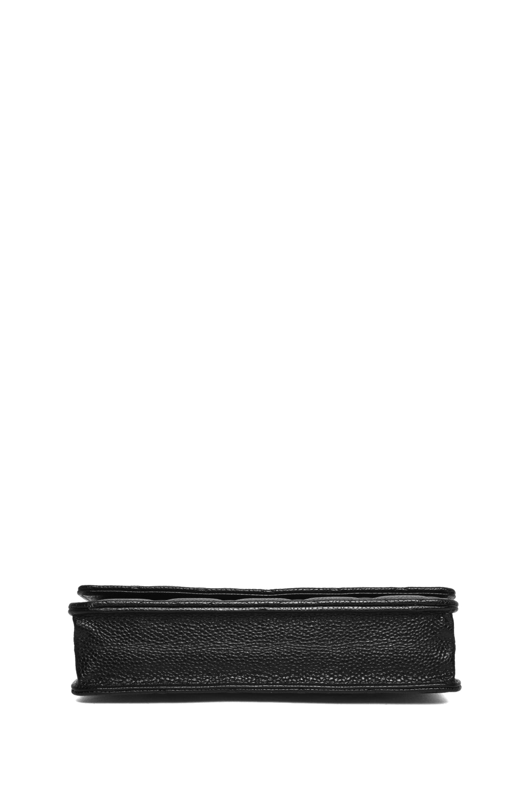 Chanel 2013-2014 Classic Quilted Caviar Leather Wallet On Chain Crossbody