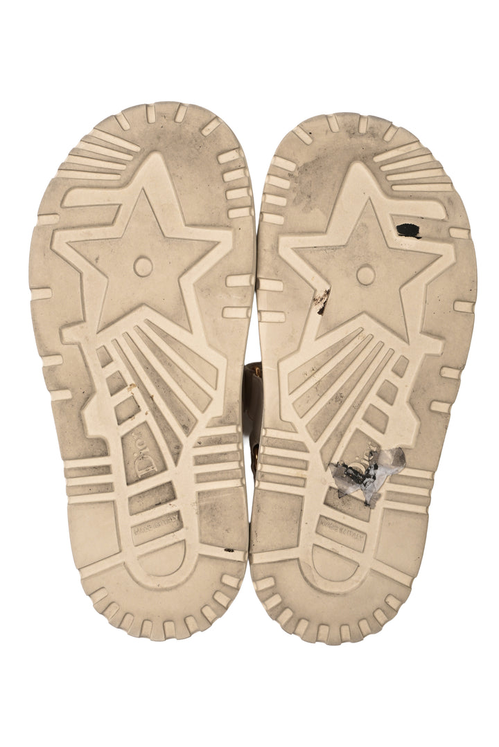 Dior Size 38 Dioract Sandals