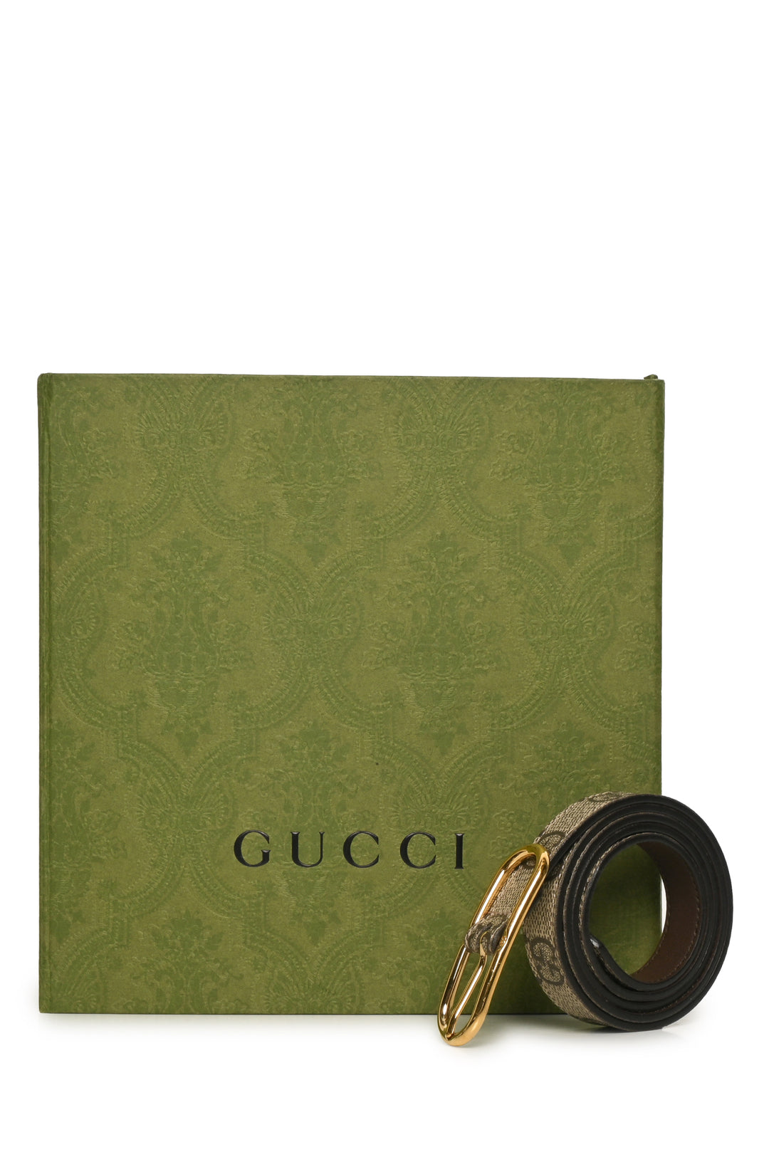 Gucci Size 32 GG Supreme Monogram Jackie 1961 Belt