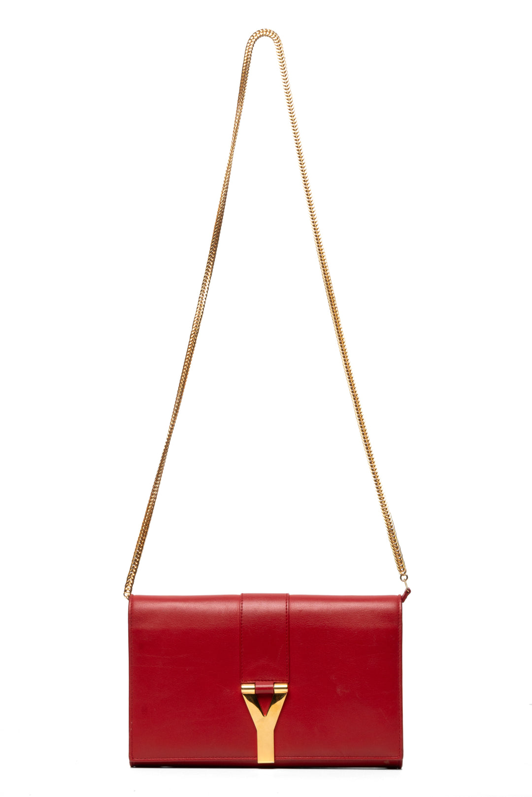 Saint Laurent 2014 Calfskin Classic Y Ligne Clutch