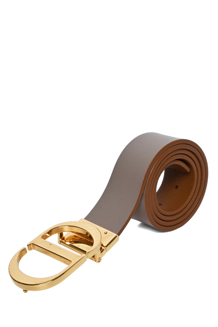 Christian Dior 30 Montaigne Reversible 35mm Smooth Calfskin Belt