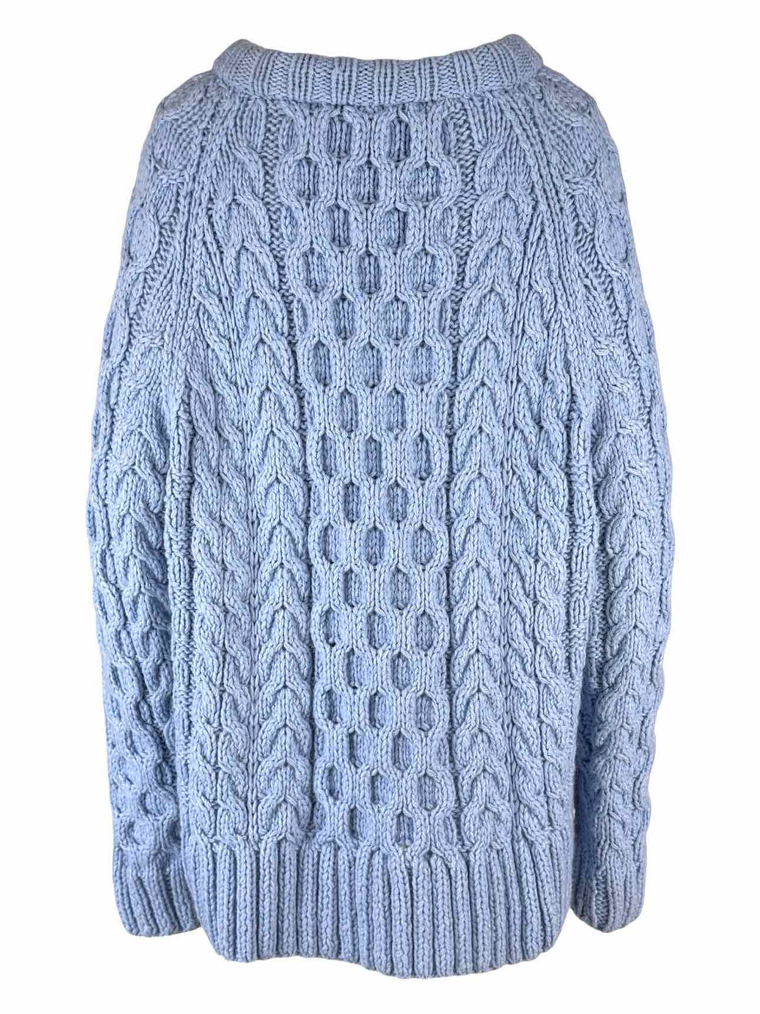 Smythe x Augden Size M Cable Knit Alpaca-Blend Sweater