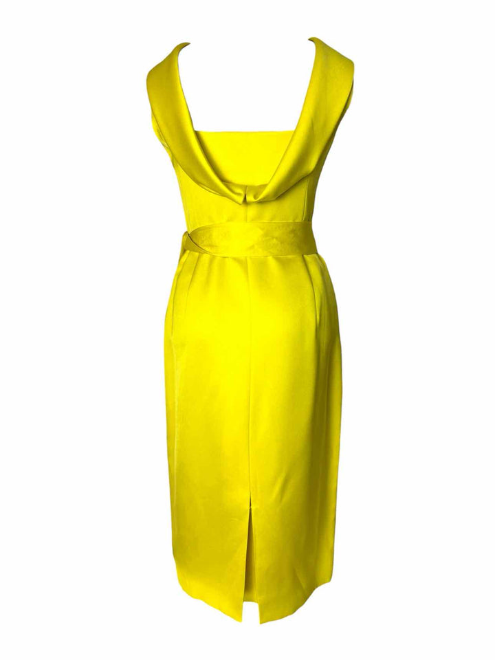 Escada Size 36 Sleeveless Satin  Dress