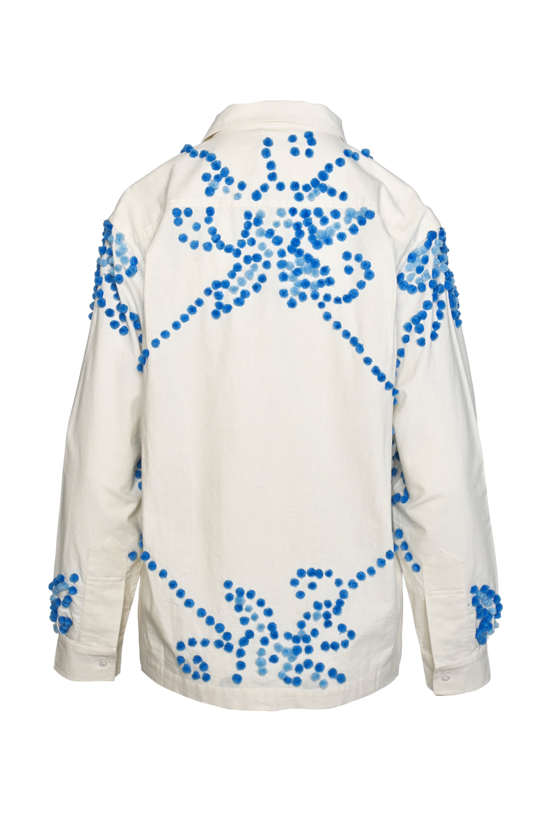 Bode Size S/M Chenille Fleur LS Shirt
