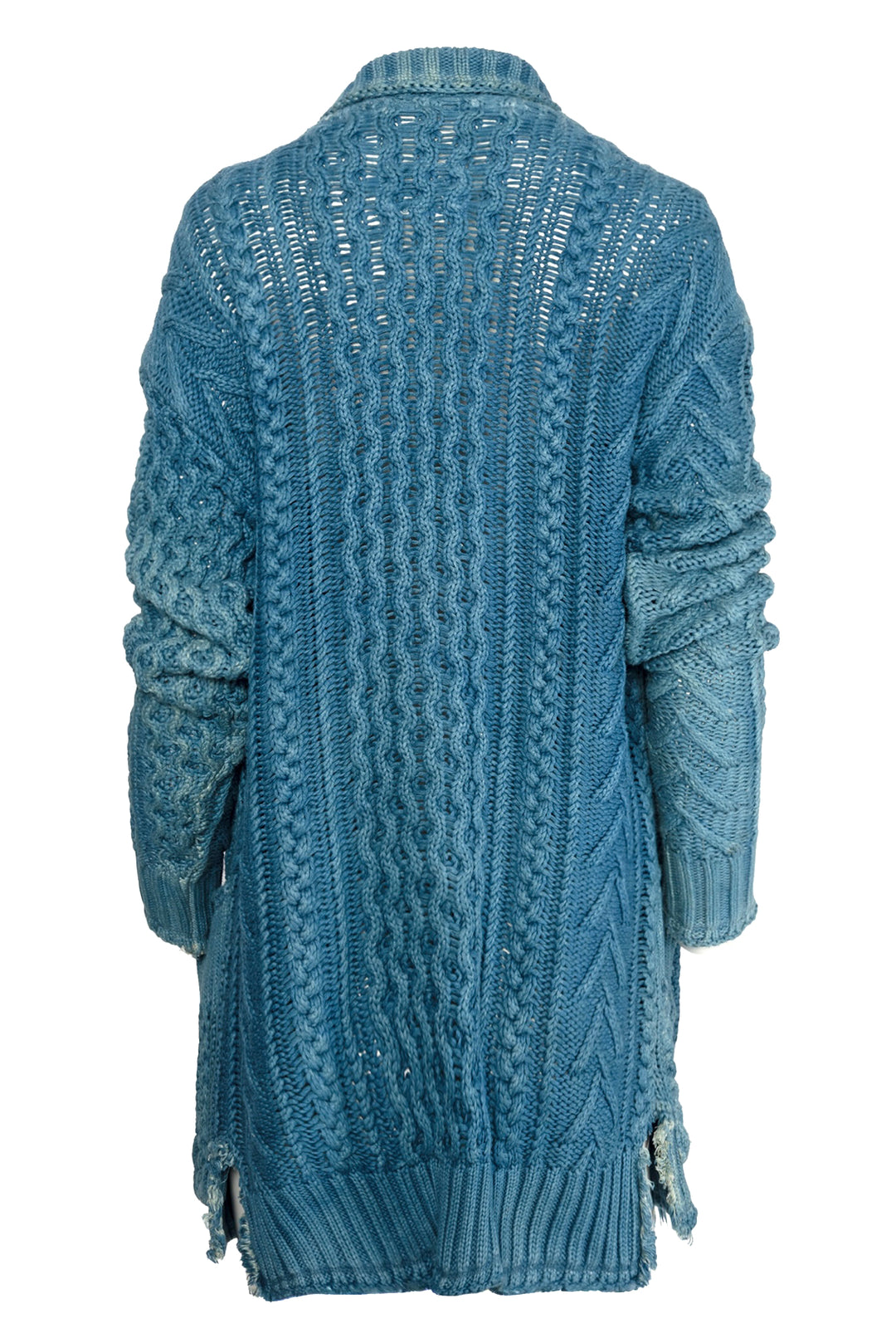 Greg Lauren Size 1 Fisherman Cardigan