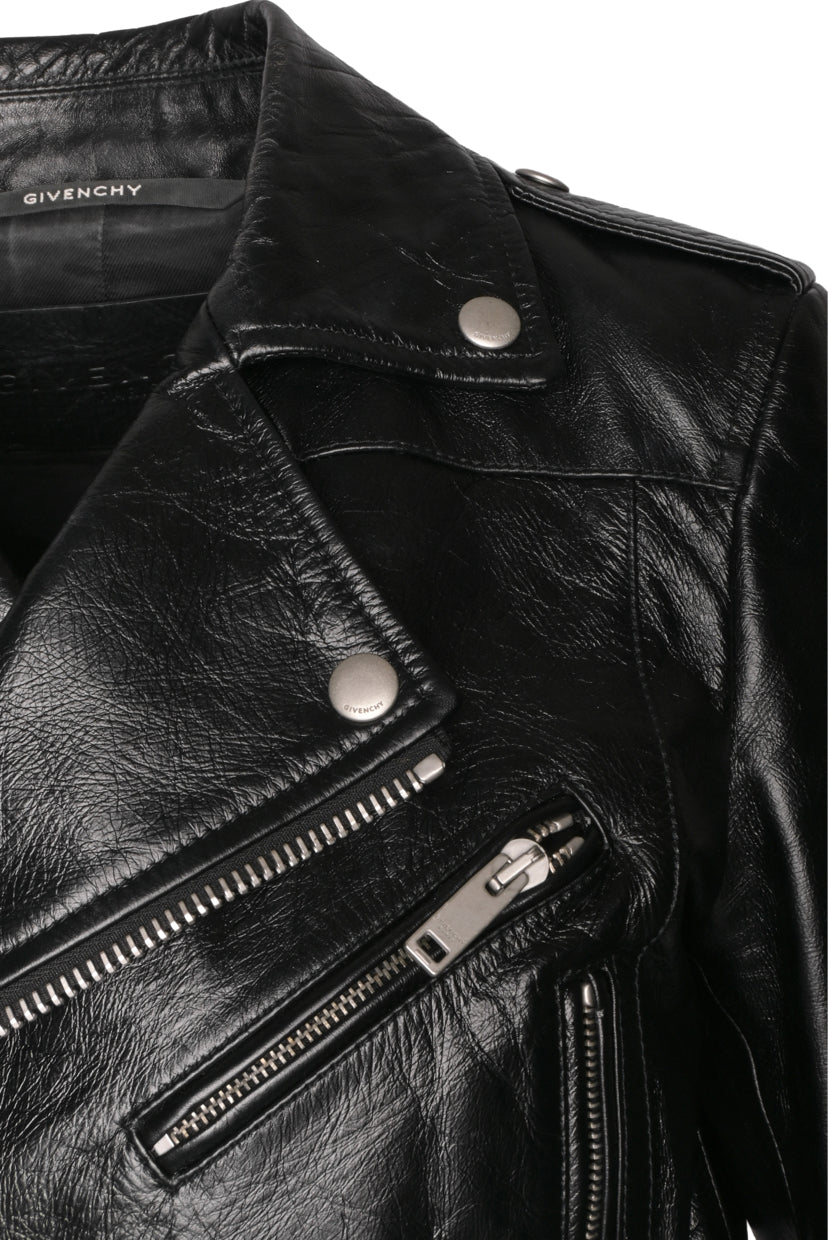 Givenchy Size 38 Studded Biker Jacket