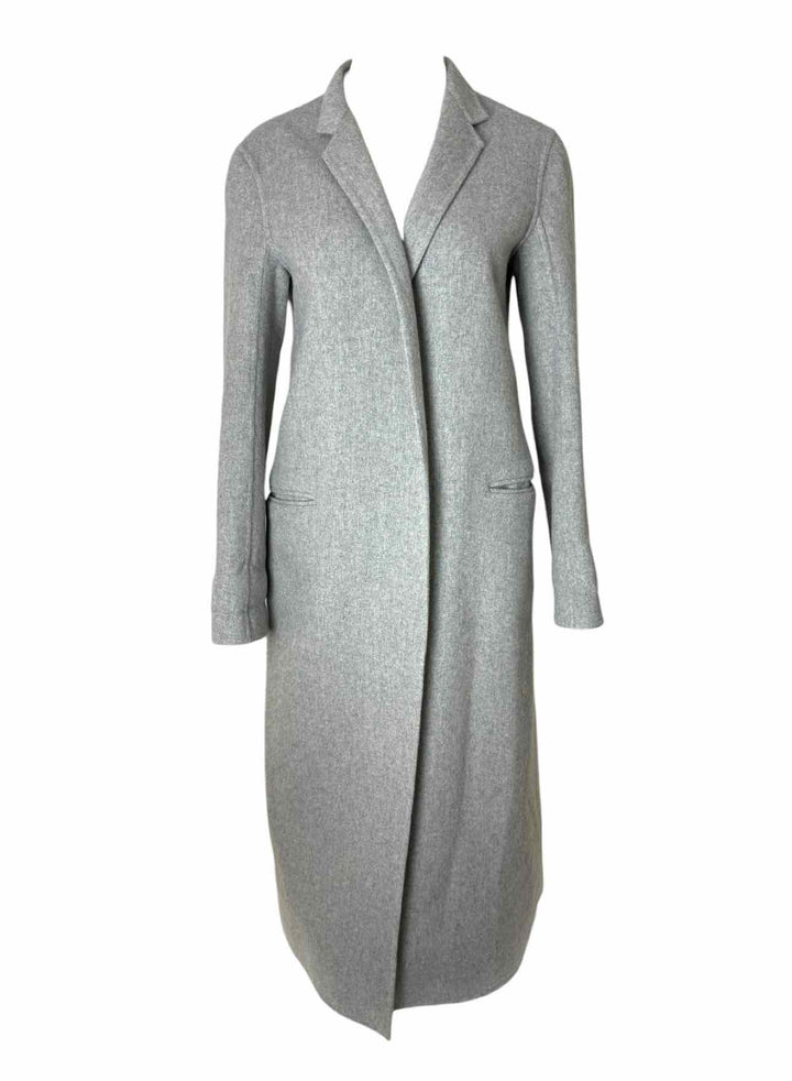 Adam Lippes Size 8 Cashmere Blend Full Length Coat
