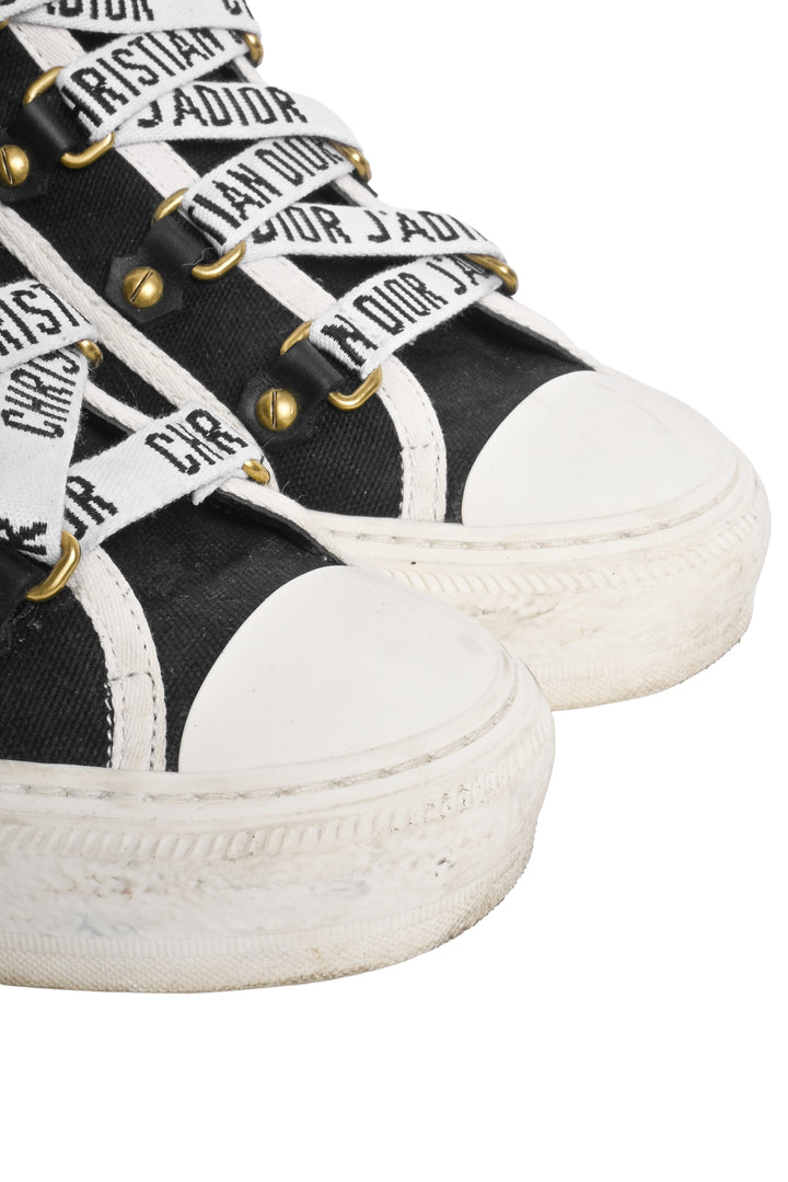 Christian Dior Size 37 Walk'N'Dior High Top Sneaker