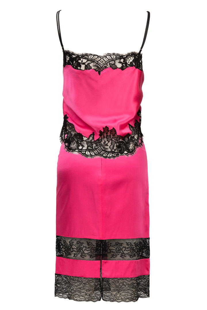 Givenchy Size 34 Silk Lace Trimmed Top & Skirt Set