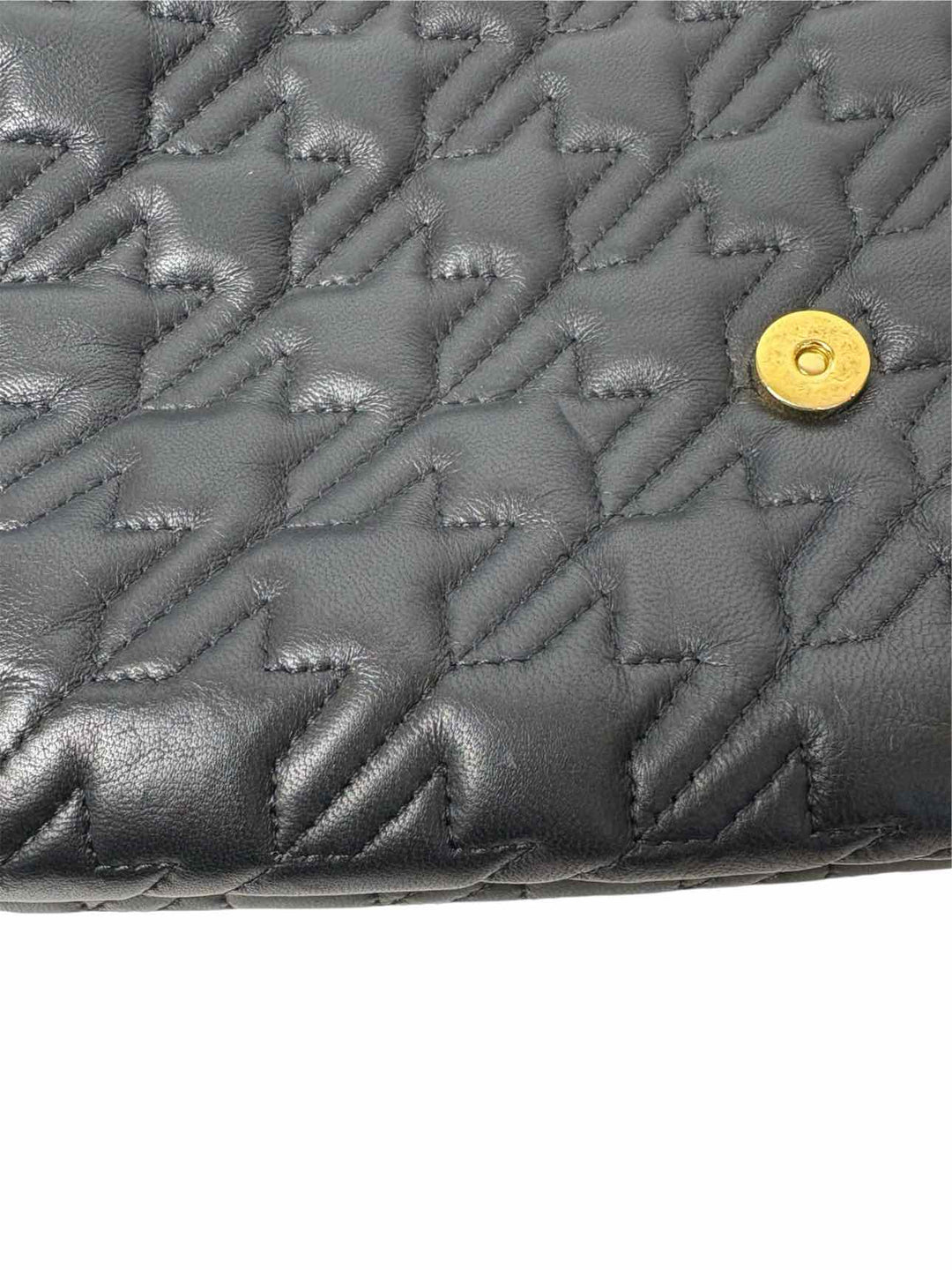 Alexander Mcqueen Quilted Leather Double Skull Purse
