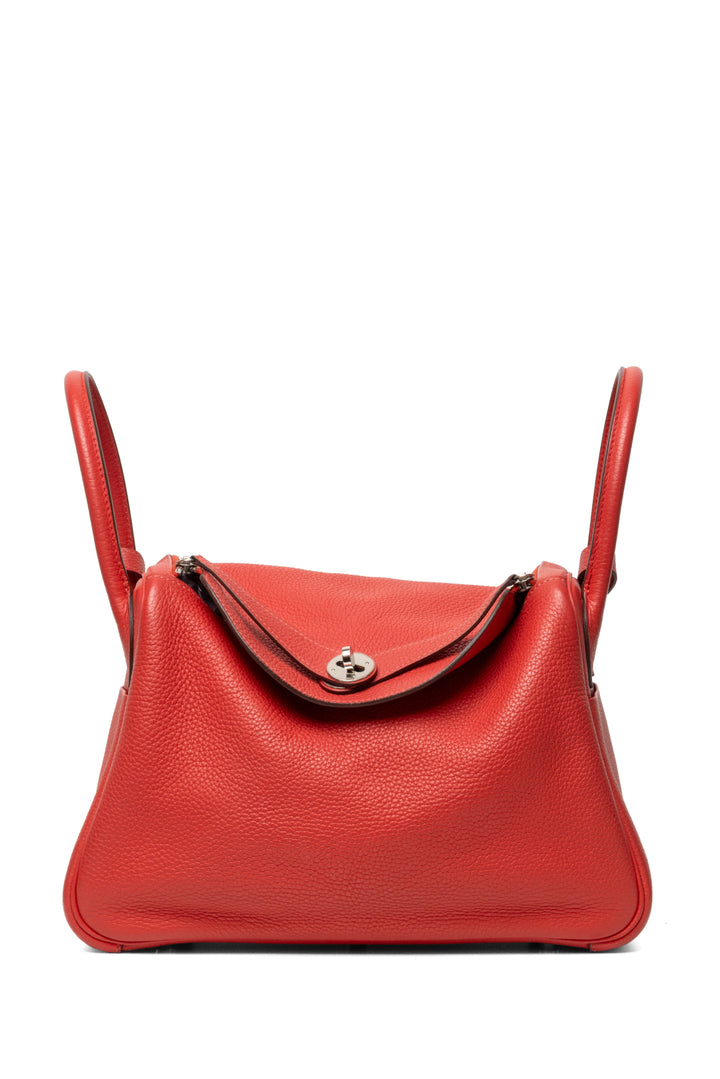 Hermes 2014 Togo Lindy 30 Shoulder Bag