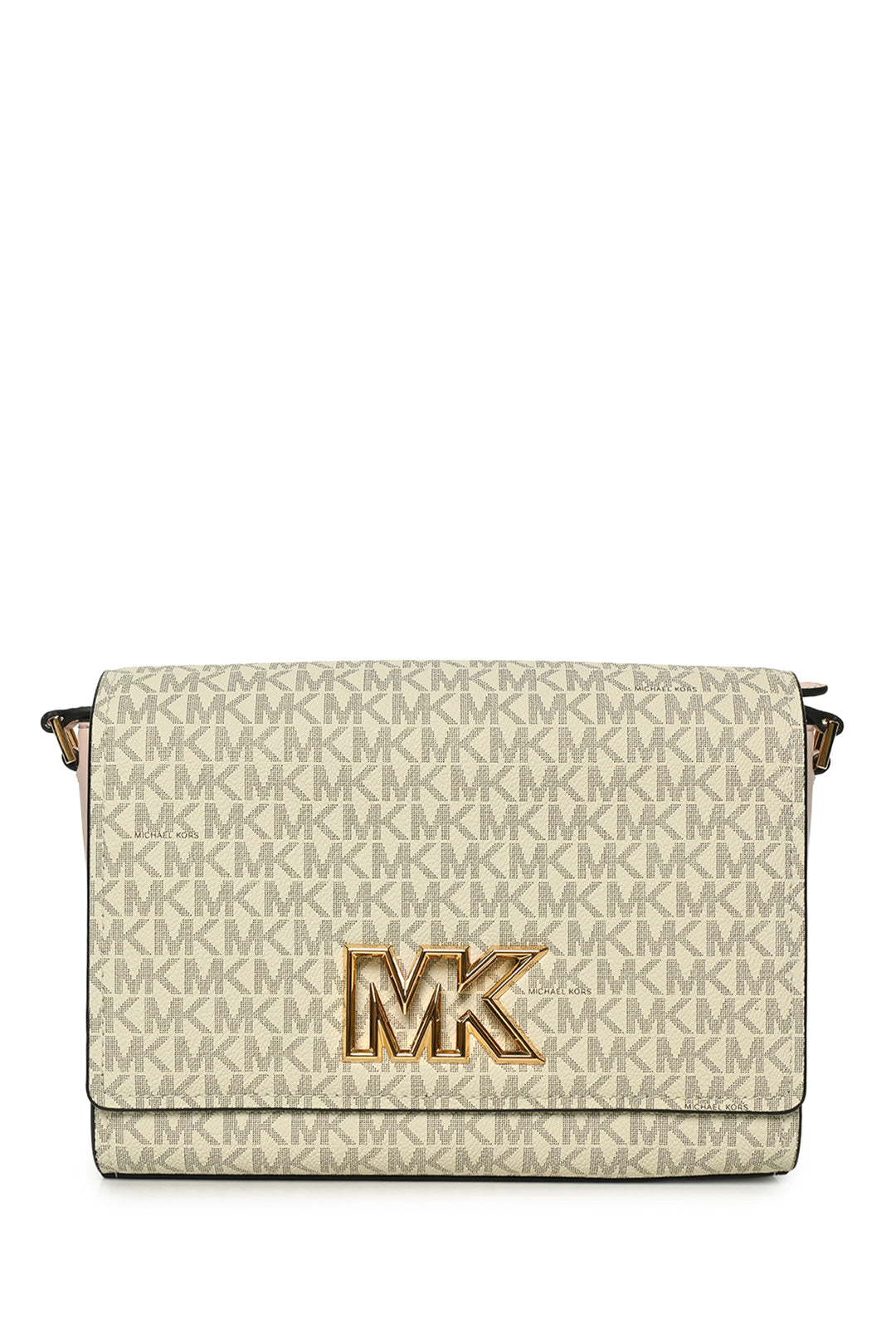 Michael Kors Mimi Medium Leather Messenger Shoulder Bag