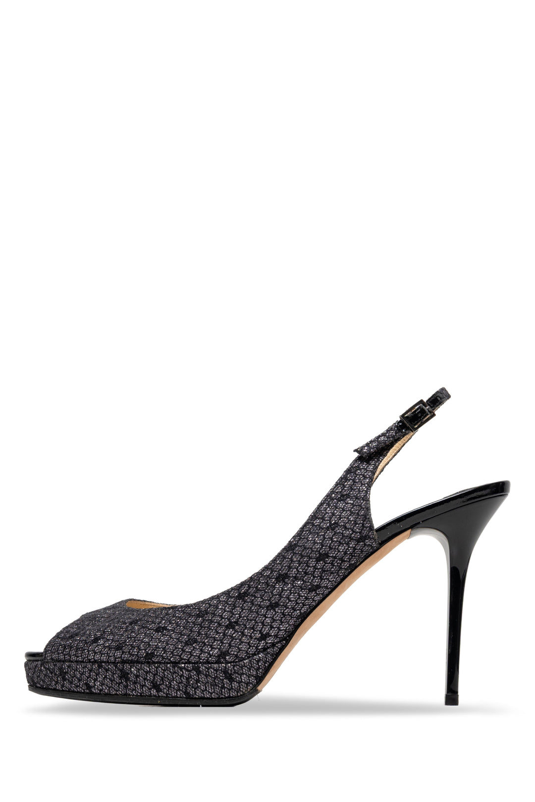 Jimmy Choo Size 40 Nova Peep Toe Sandals