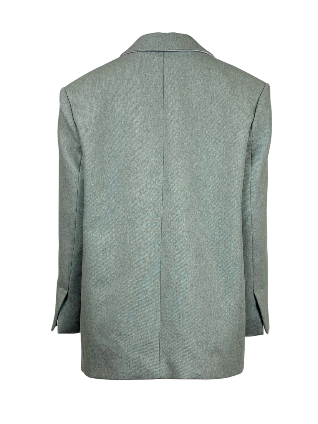 Sandro Size 42 Wool Oversized Blazer