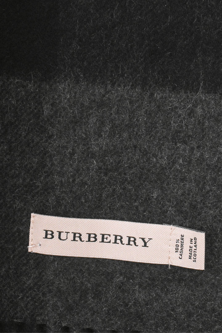 Burberry Cashmere Check Scarf