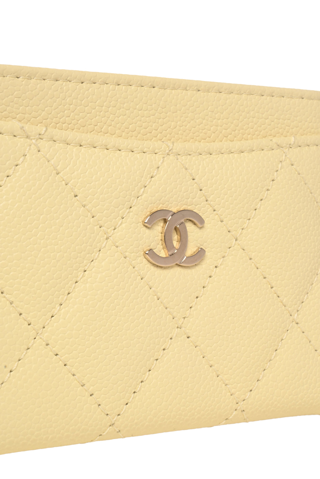 Chanel Quilted Caviar Card Holder