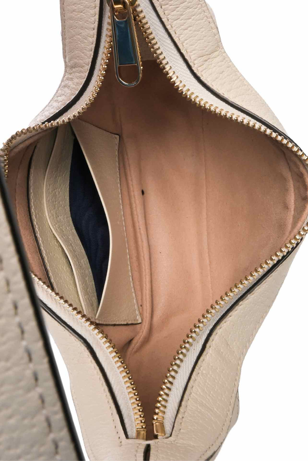 Gucci GG Supreme Web Mini Ophidia Half Moon Hobo