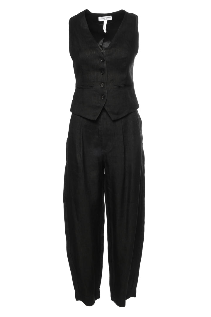 APIECE APART Size 2 Vest & Crop Pant Set