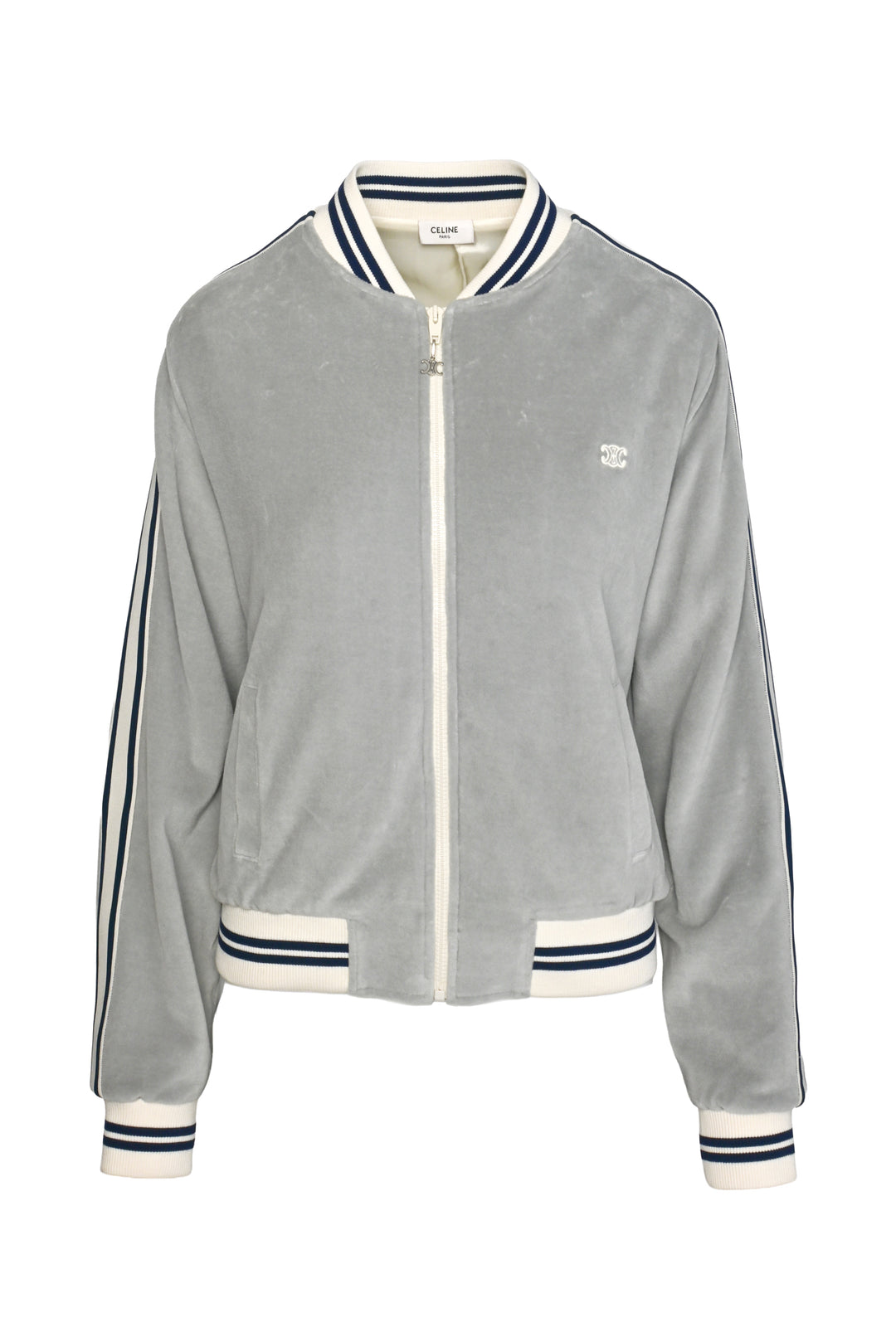 Celine Size L Unisex Teddy Tracksuit Bomber
