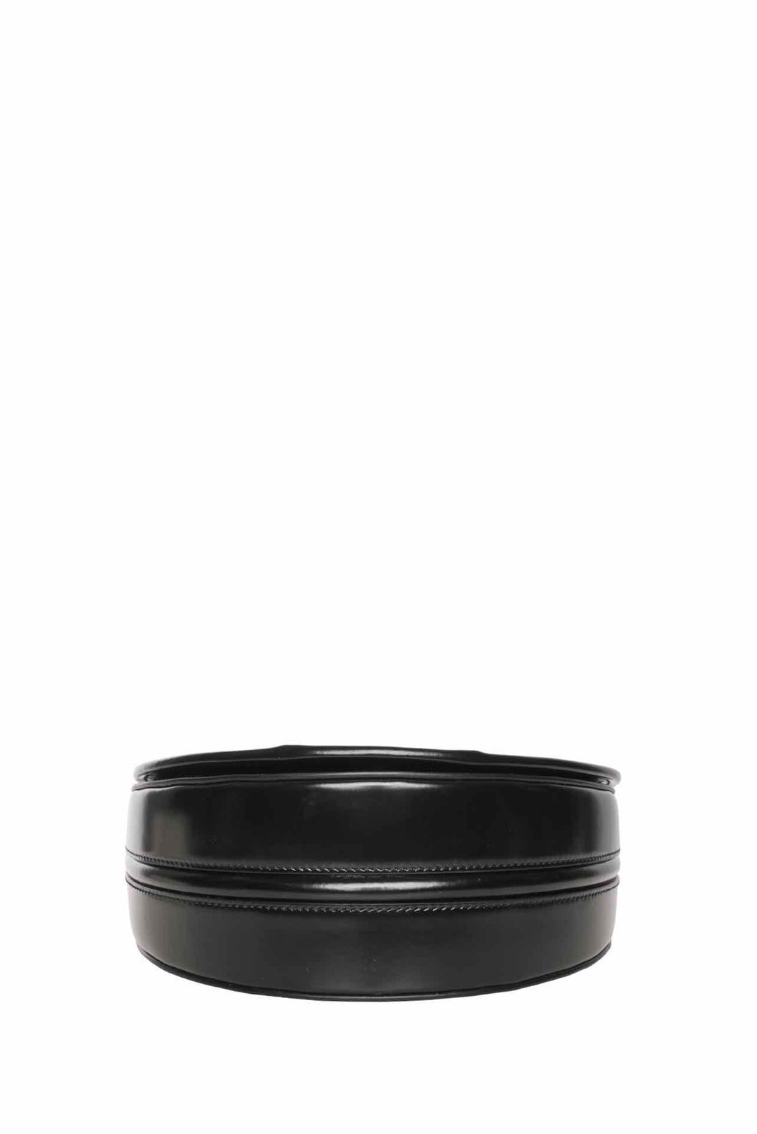 Bally Beckett Webbing Trimmed Glossed Leather Crossbody